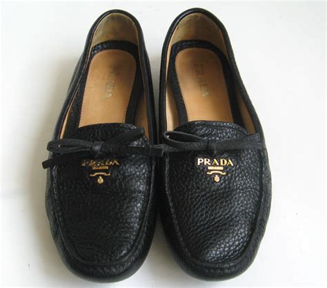 Prada drivers shoes for women